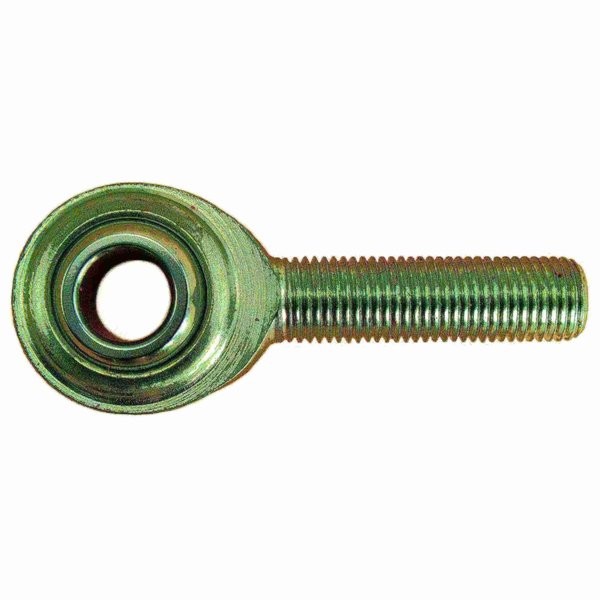 Midwest Fastener 3/8"-24 Fine Thread Male Heim Joint 2PK 36563